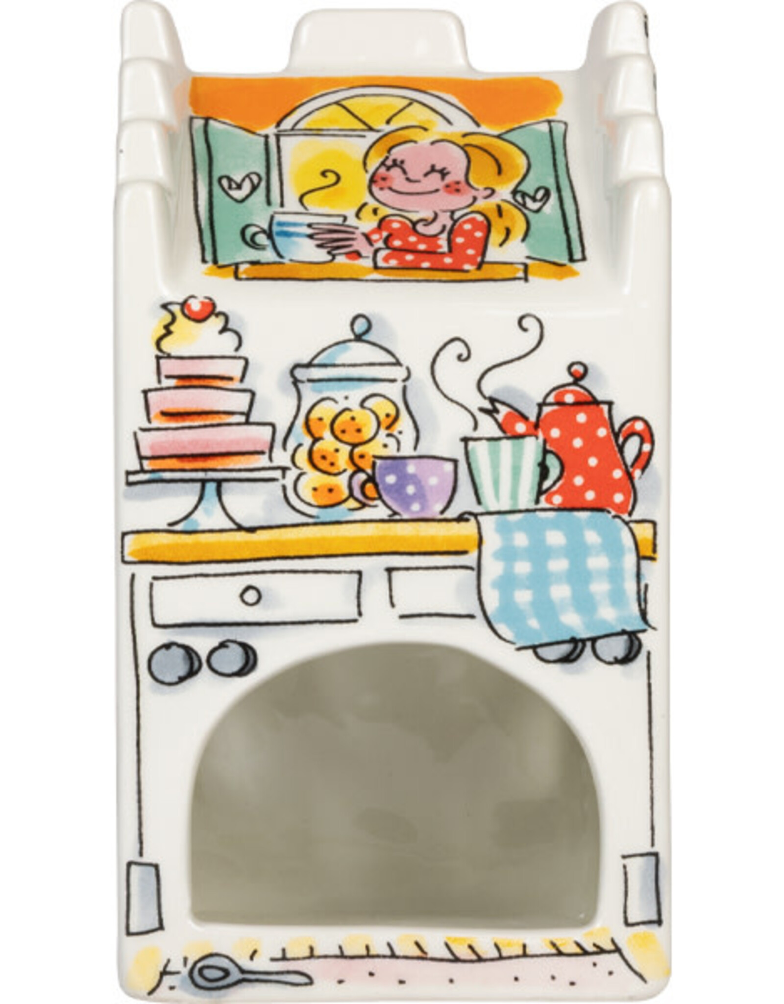 Blond Amsterdam Lichthuisje met Trapgevel - Blond Amsterdam