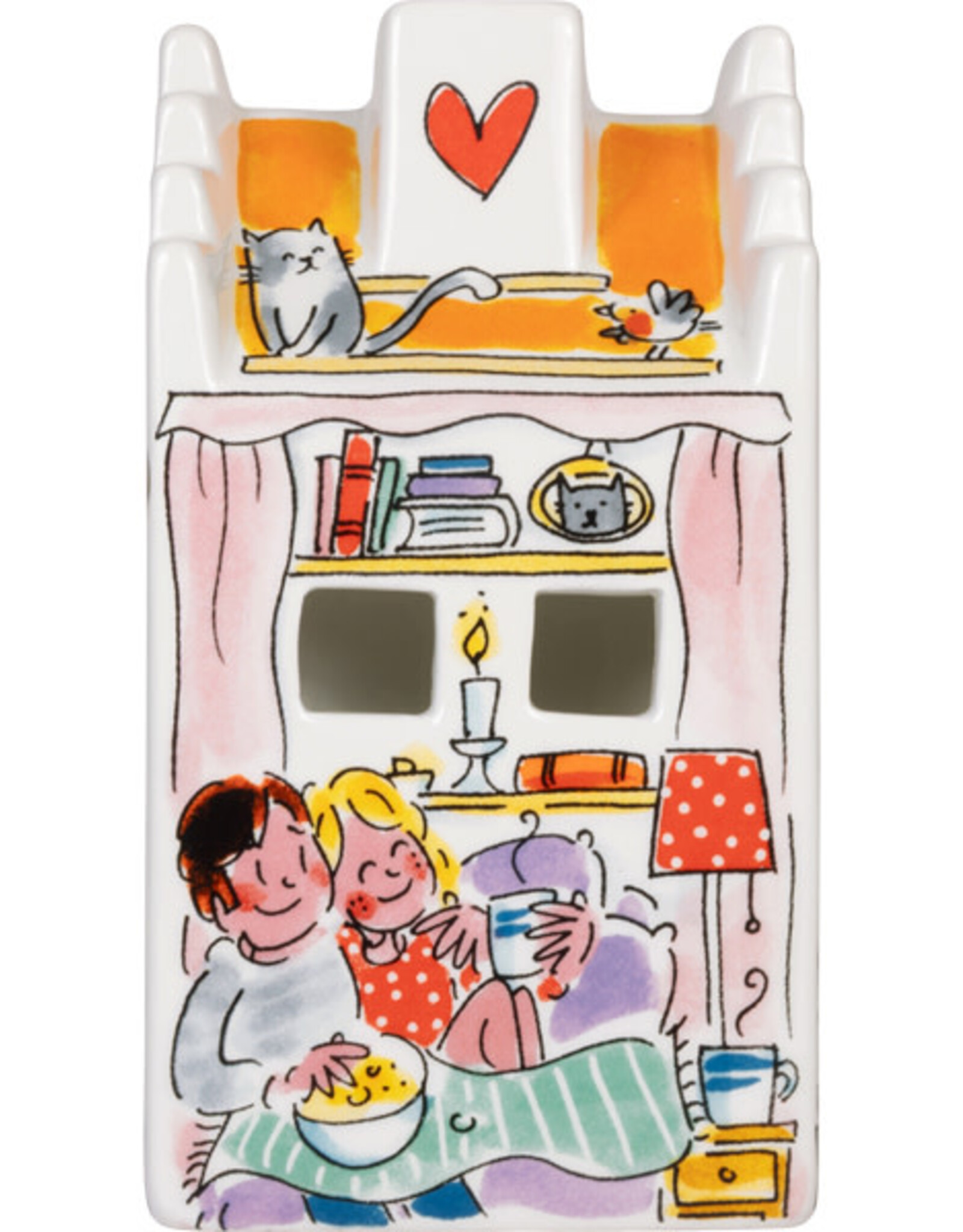 Blond Amsterdam Lichthuisje met Trapgevel - Blond Amsterdam