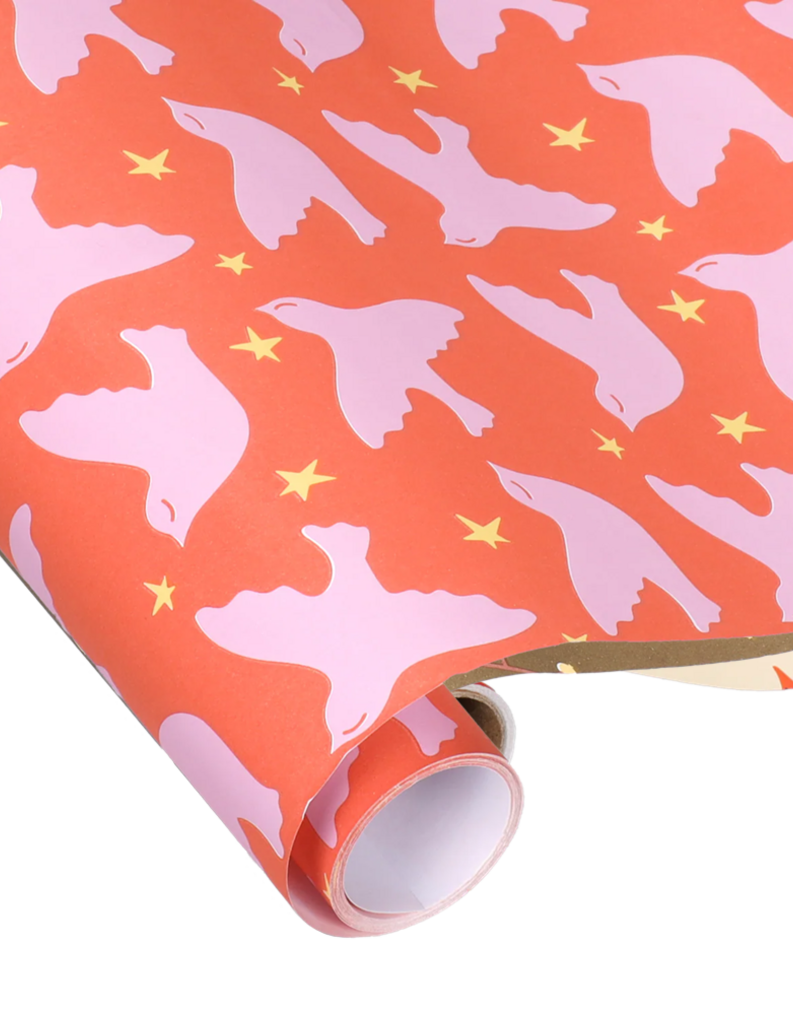 Kadodesign Inpakpapier handdrawn birds - Kado Design