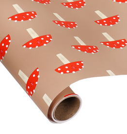 Kadodesign Inpakpapier Mushrooms - Kado Design