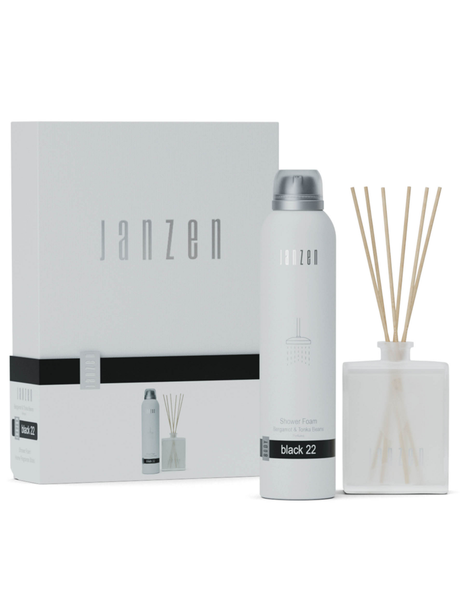 JANZEN Giftset S Home & Body Black 22 - JANZEN