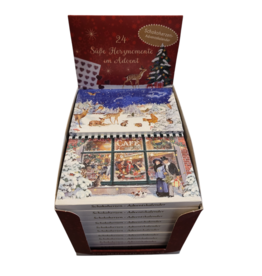 Chocolade Adventskalender klein "Café"