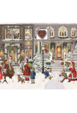 Chocolade Adventskalender klein "straat"