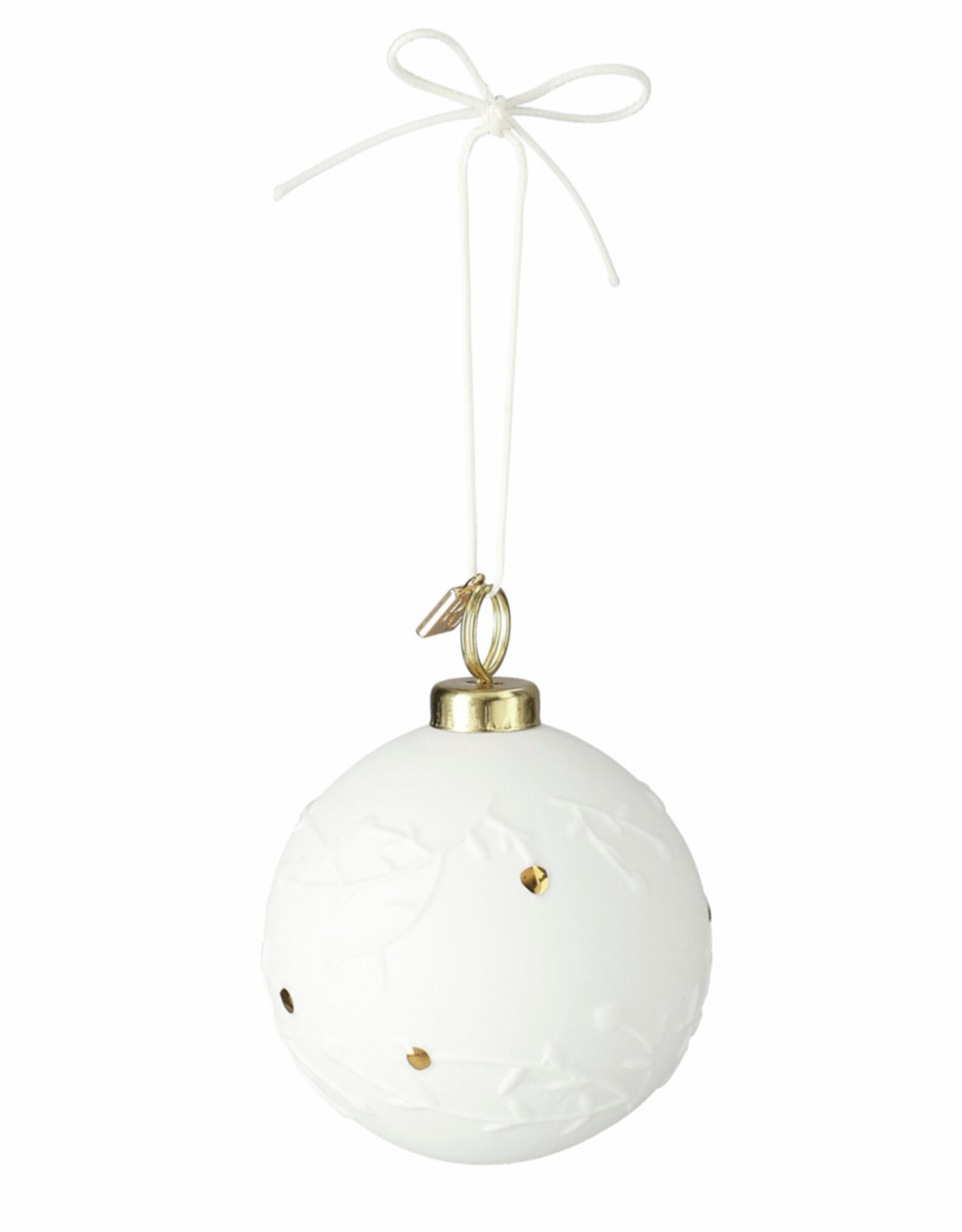 Räder Kerstbal Porselein "Mistletoe" 6cm - Räder