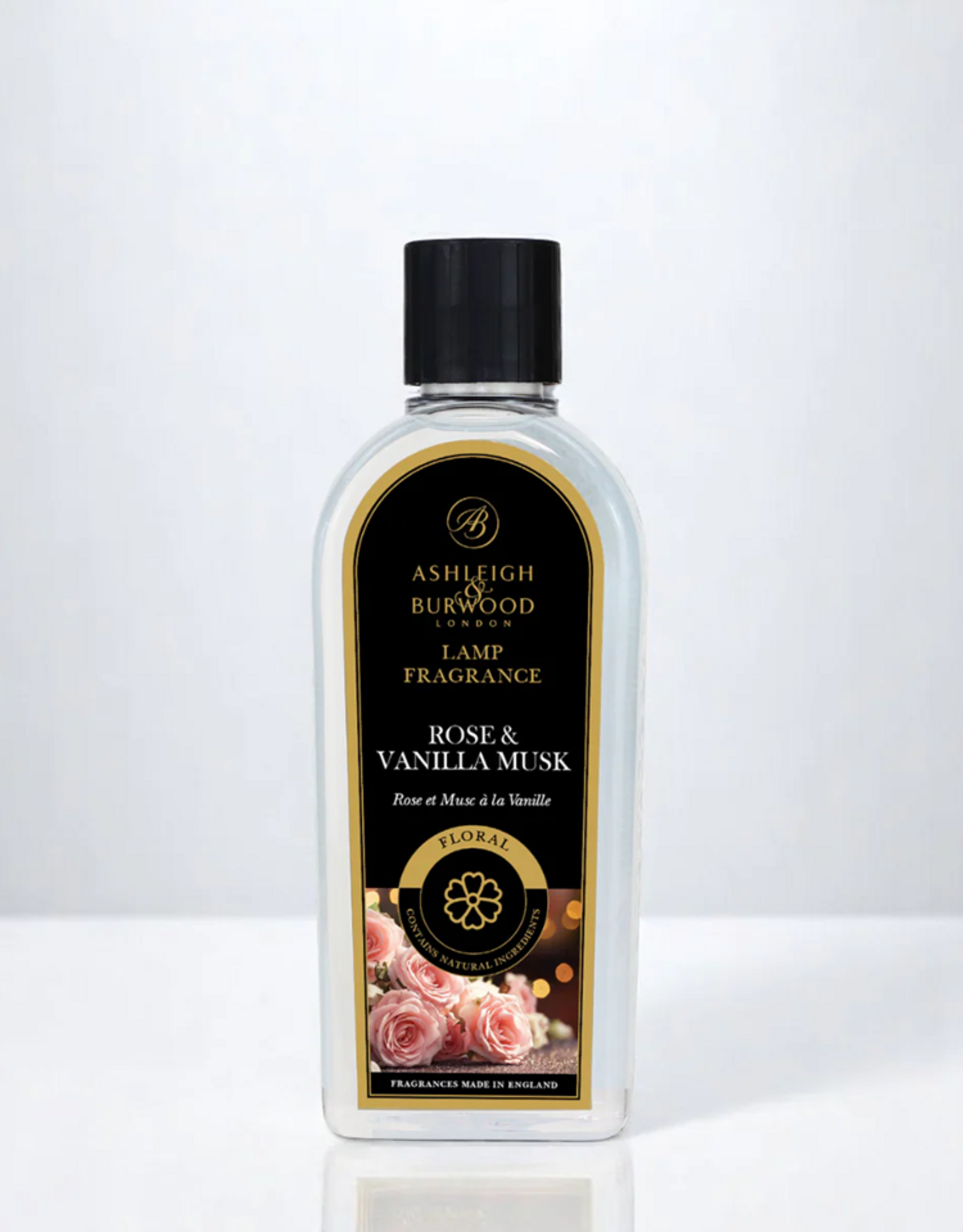 Ashleigh & Burwood Rose & Vanilla Musk 250ml Geurlampolie - Ashleigh & Burwood