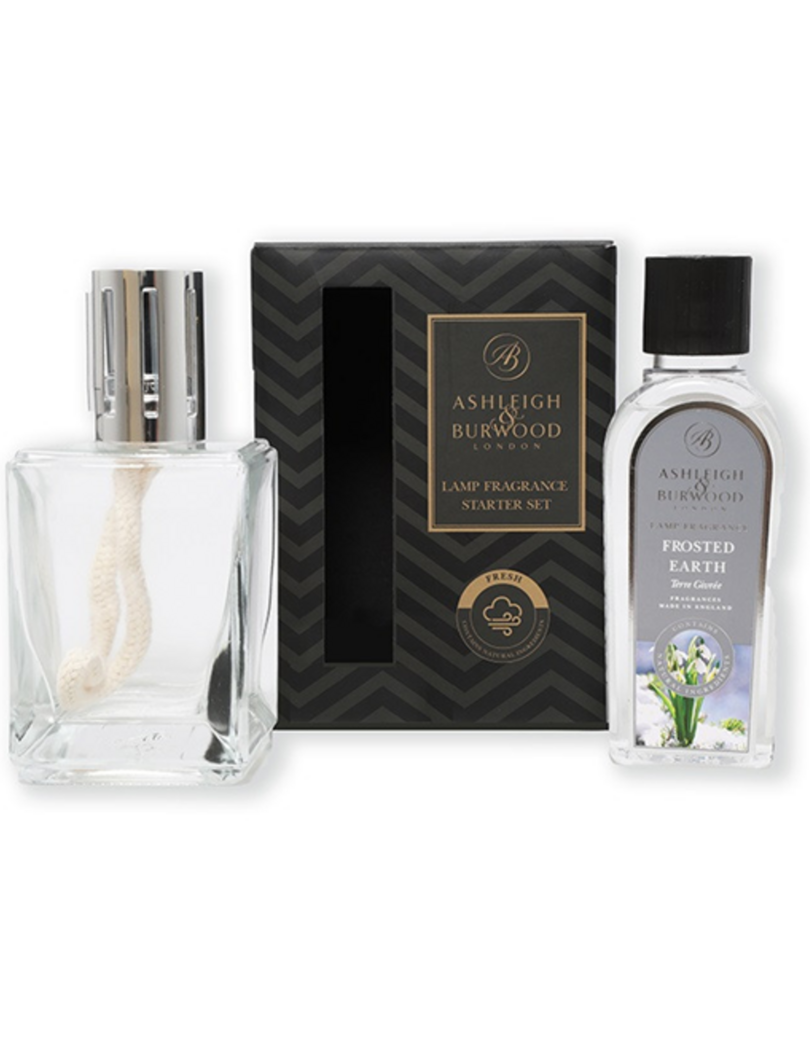 Ashleigh & Burwood Starter Set Geurlamp + Frosted Earth Geurlampolie - Ashleigh & Burwood