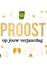 Proost op jouw Verjaardag - Wenskaart Daisy