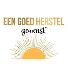 Een Goed Herstel Gewenst - Wenskaart Daisy
