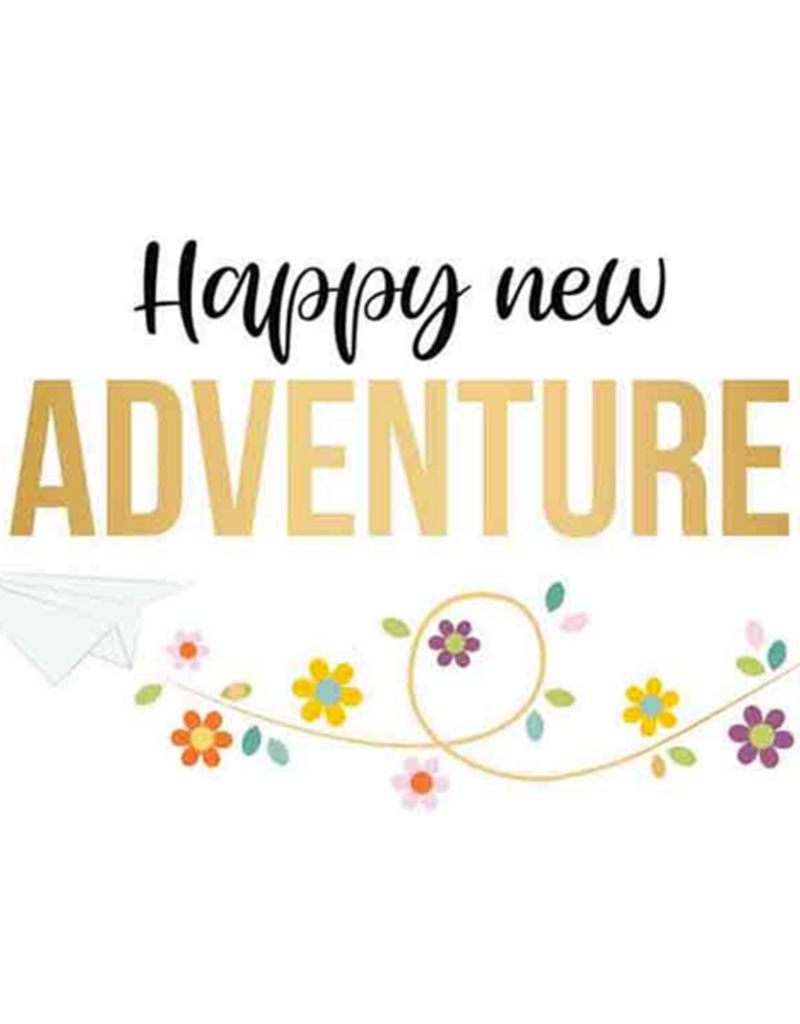 Happy New Adventure - Wenskaart Daisy