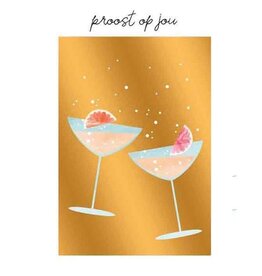 Proost op Jou - Wenskaart Bliss