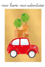 New Home New Adventures - Wenskaart Bliss