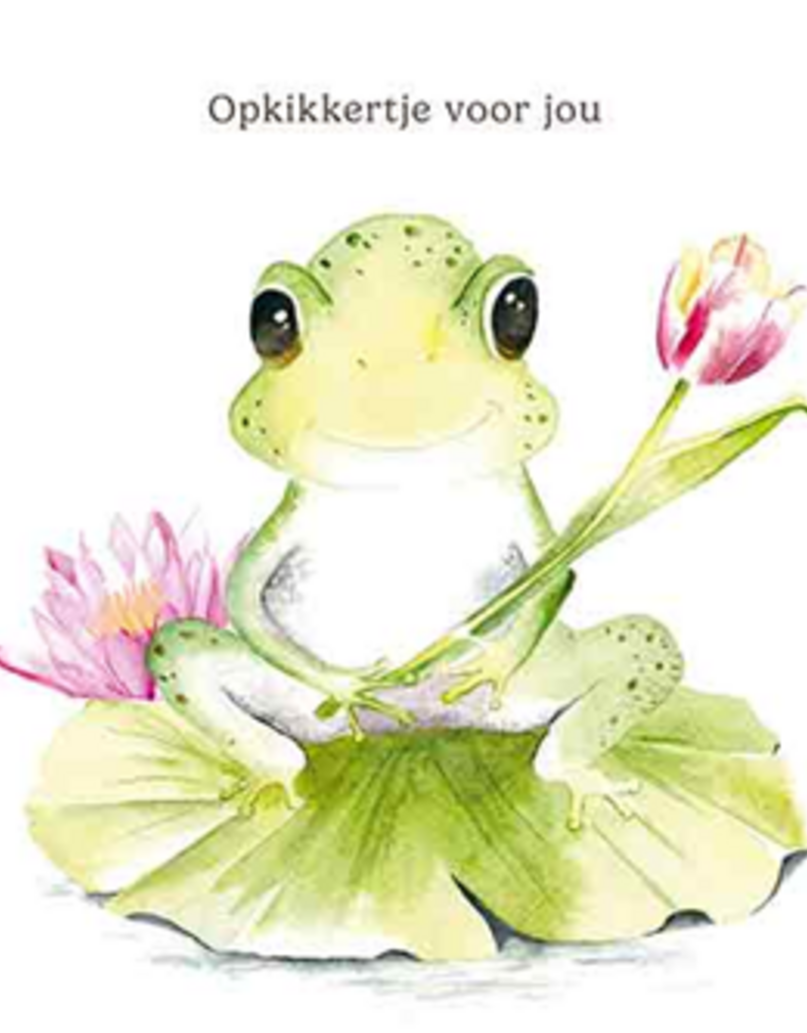 Opkikkertje voor Jou - Wenskaart Mooz