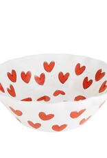 Blond Amsterdam Schaal 23cm Rode Hartjes "Love" - Blond Amsterdam