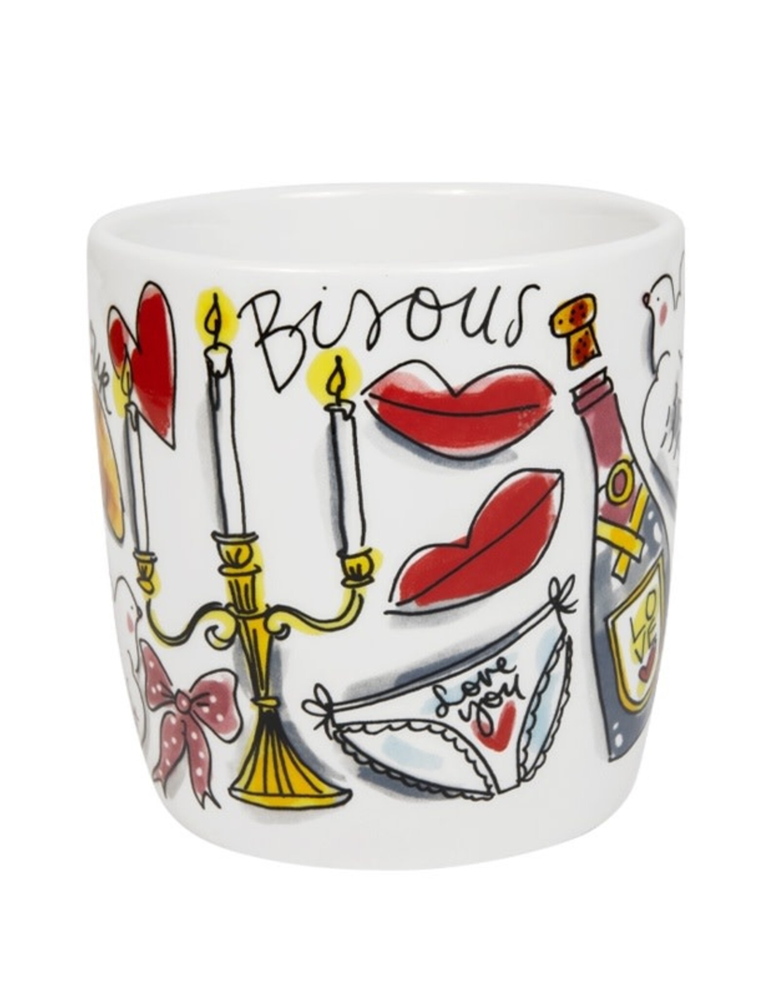 Blond Amsterdam Cappuccino Beker 0,5L Amour "Love" -  Blond Amsterdam