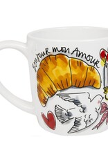 Blond Amsterdam Cappuccino Beker 0,5L Amour "Love" -  Blond Amsterdam