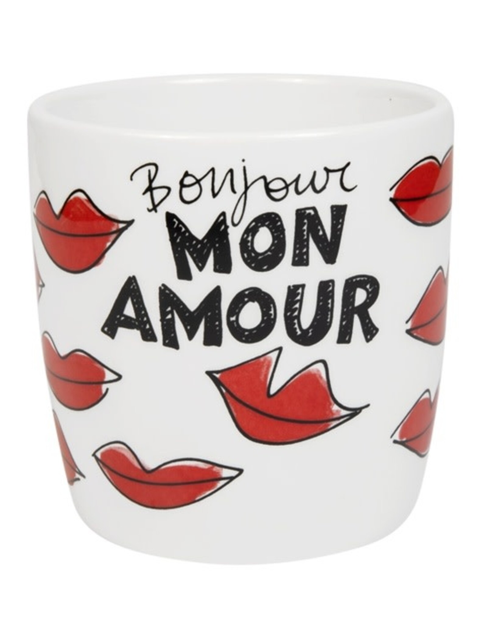 Blond Amsterdam Cappuccino Beker 0,5L Bisous "Love" -  Blond Amsterdam