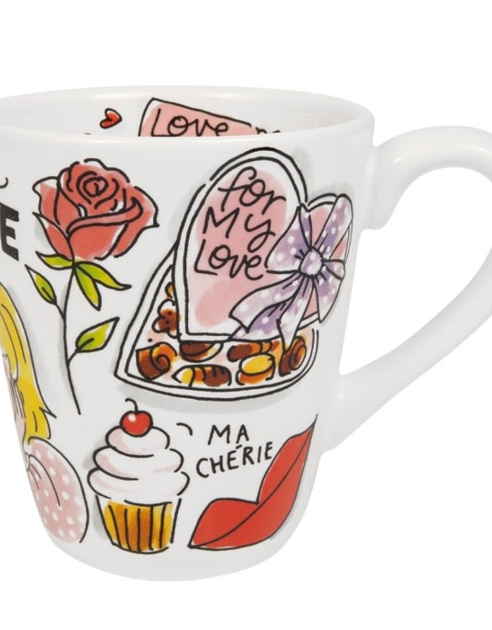 Blond Amsterdam Beker 0,35L Madame "Love" -  Blond Amsterdam