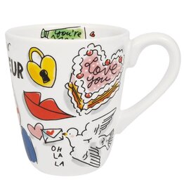 Blond Amsterdam Beker 0,35L Monsieur "Love" -  Blond Amsterdam