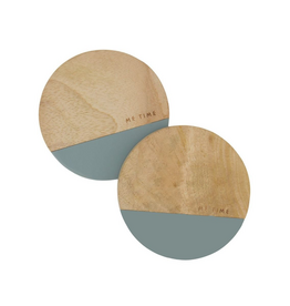 Zusss Onderzetters Set van 2 stuks "Me Time" - Zusss