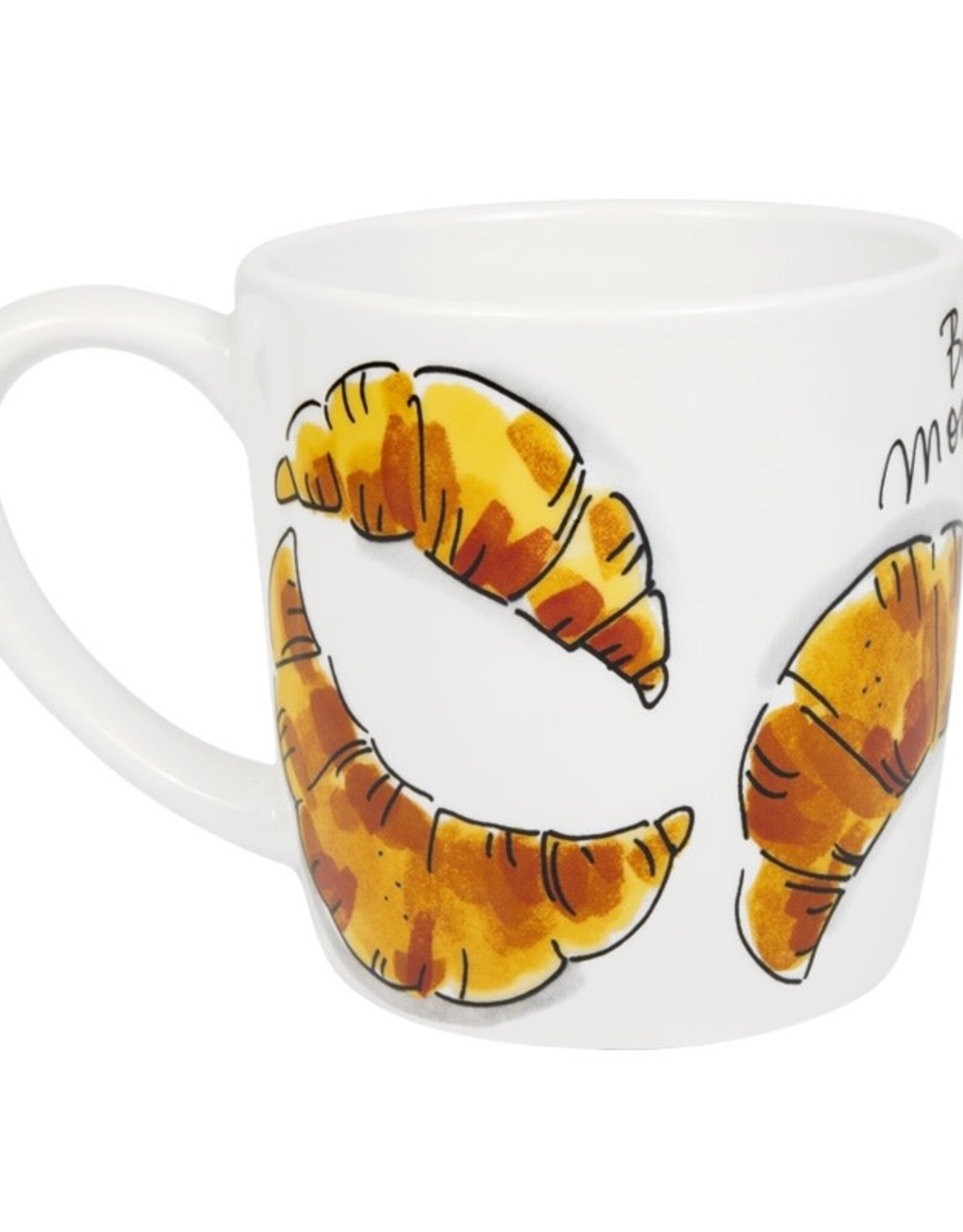 Blond Amsterdam Cappuccino Beker 0,5L Croissants "Love" -  Blond Amsterdam