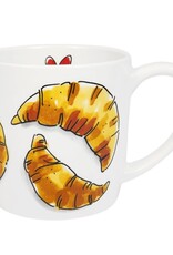 Blond Amsterdam Cappuccino Beker 0,5L Croissants "Love" -  Blond Amsterdam
