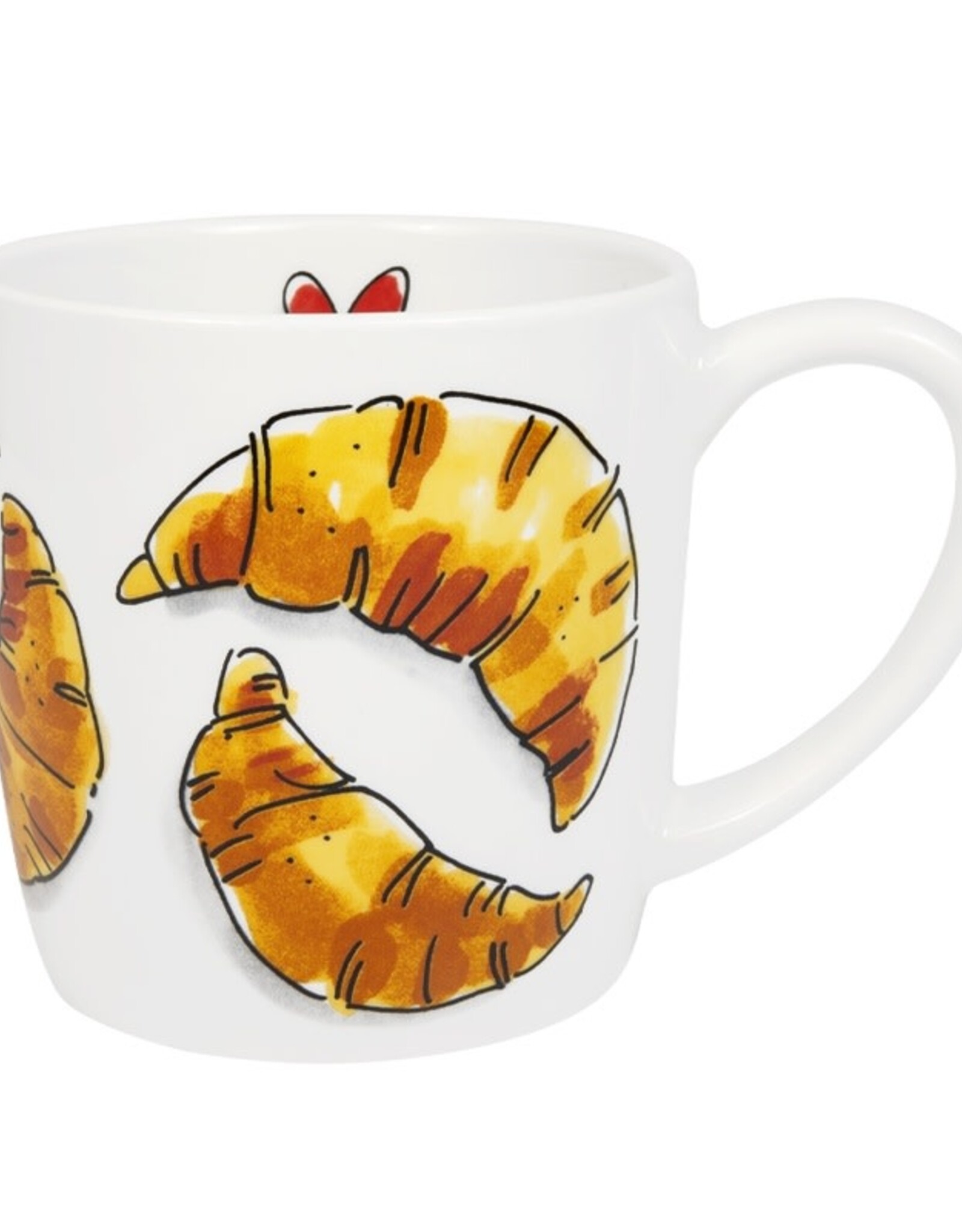 Blond Amsterdam Cappuccino Beker 0,5L Croissants "Love" -  Blond Amsterdam