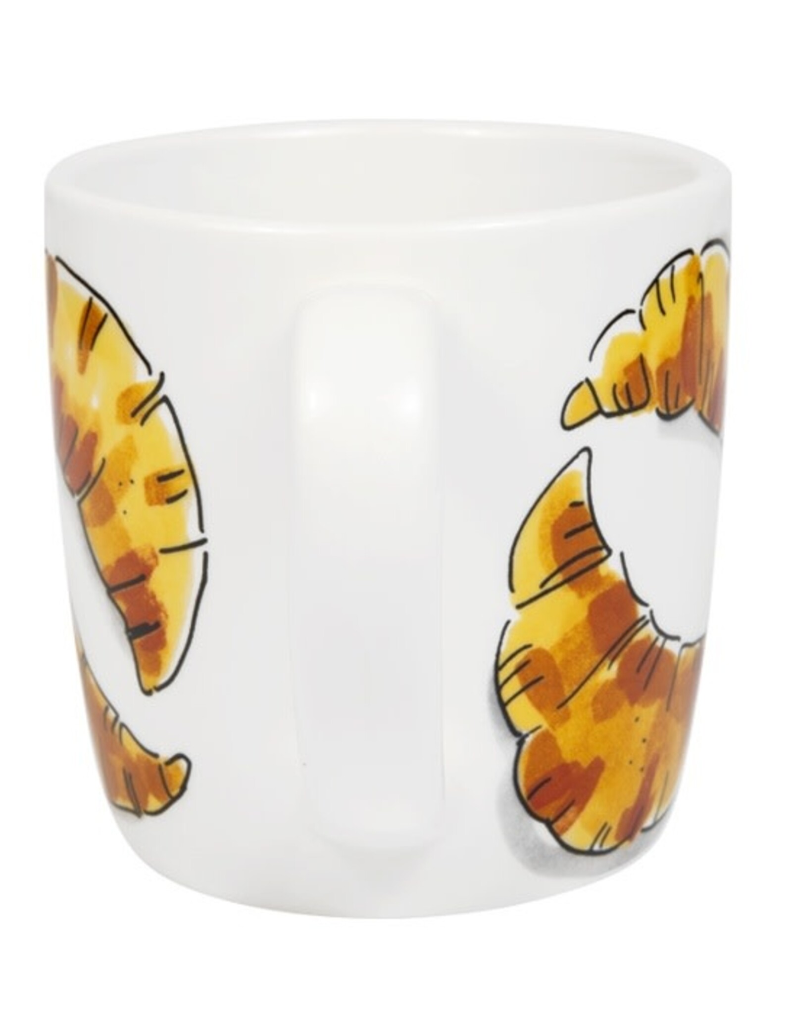 Blond Amsterdam Cappuccino Beker 0,5L Croissants "Love" -  Blond Amsterdam