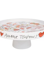 Blond Amsterdam Taartplateau 24cm "Love" -  Blond Amsterdam