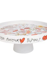 Blond Amsterdam Taartplateau 24cm "Love" -  Blond Amsterdam