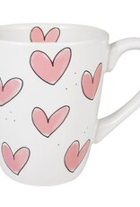 Blond Amsterdam Beker Roze Hartjes 0,35l - Blond Amsterdam