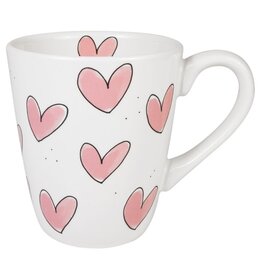 Blond Amsterdam Beker Roze Hartjes 0,35l - Blond Amsterdam