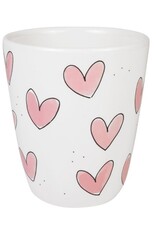 Blond Amsterdam Beker Roze Hartjes 0,35l - Blond Amsterdam