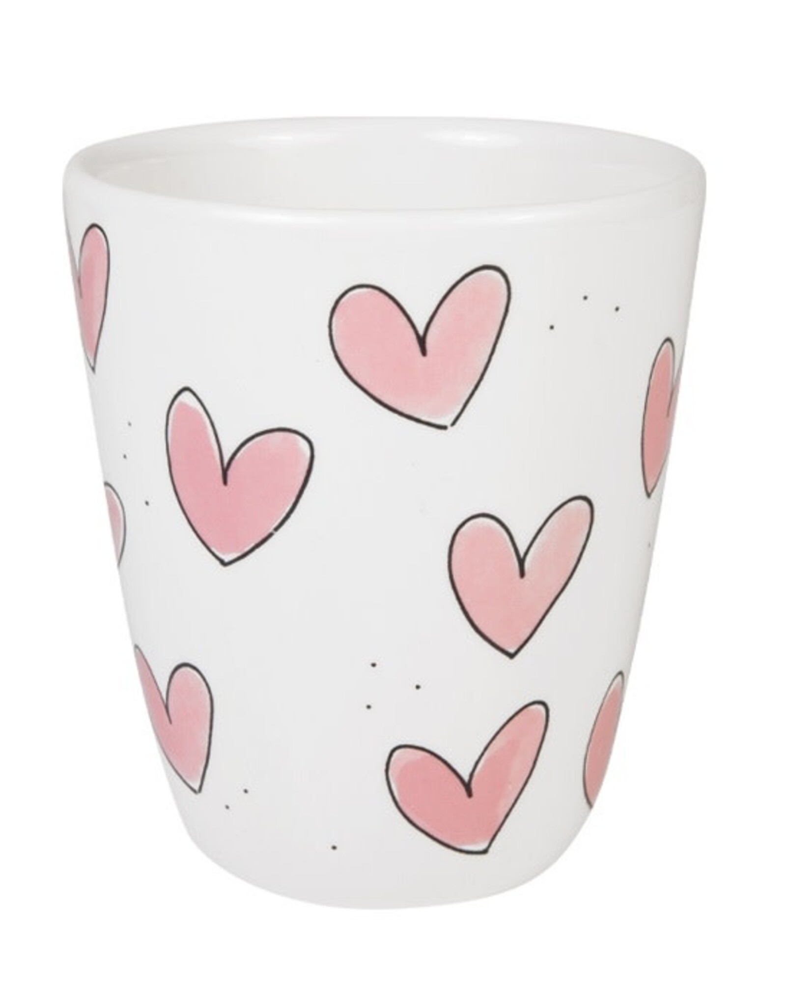 Blond Amsterdam Beker Roze Hartjes 0,35l - Blond Amsterdam
