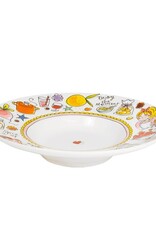 Blond Amsterdam Pastabord 23cm Spice it up "Even Bijkletsen" - Blond Amsterdam