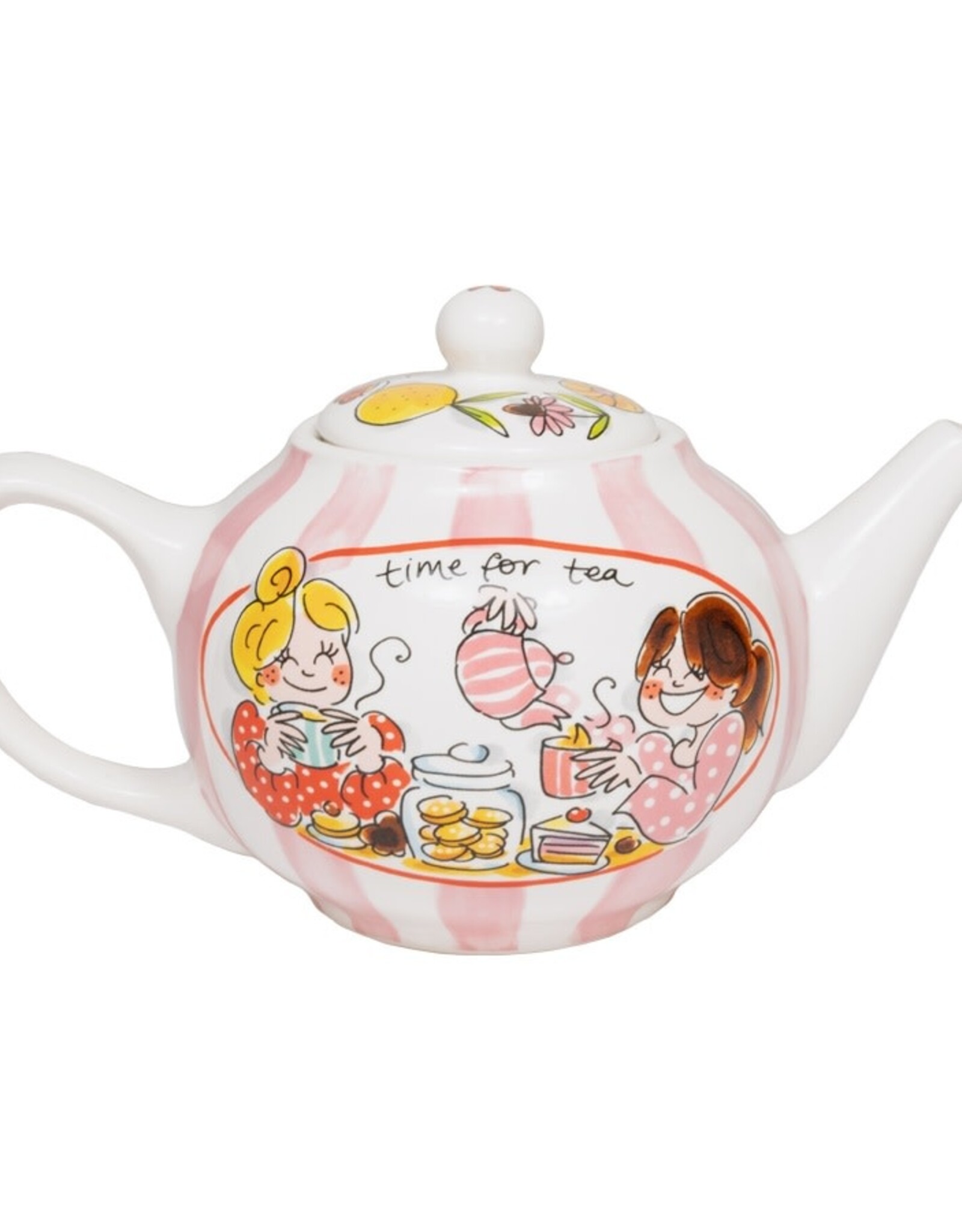 Blond Amsterdam Theepot rond You're my cup of tea "Even Bijkletsen" - Blond Amsterdam