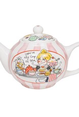 Blond Amsterdam Theepot rond You're my cup of tea "Even Bijkletsen" - Blond Amsterdam