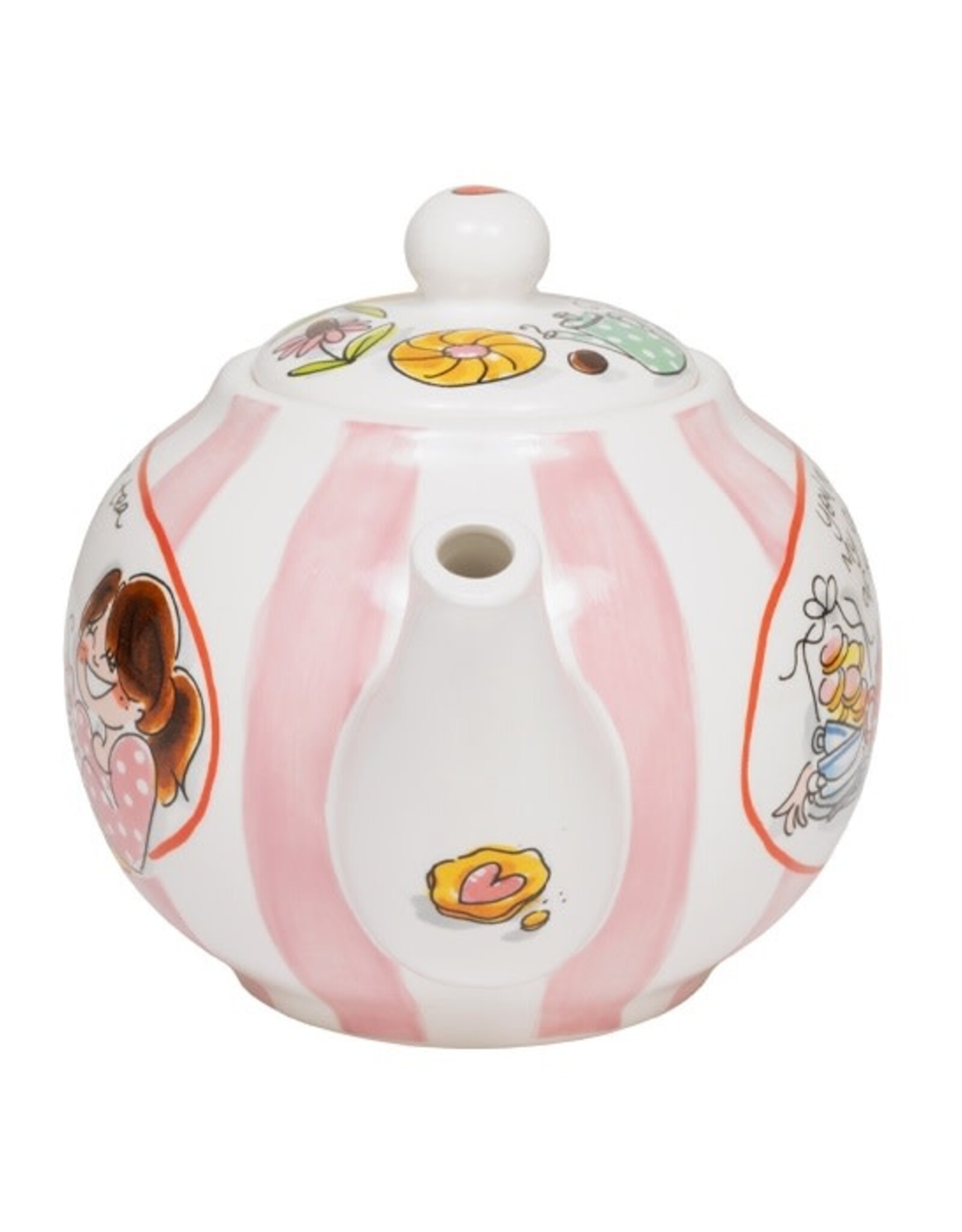 Blond Amsterdam Theepot rond You're my cup of tea "Even Bijkletsen" - Blond Amsterdam