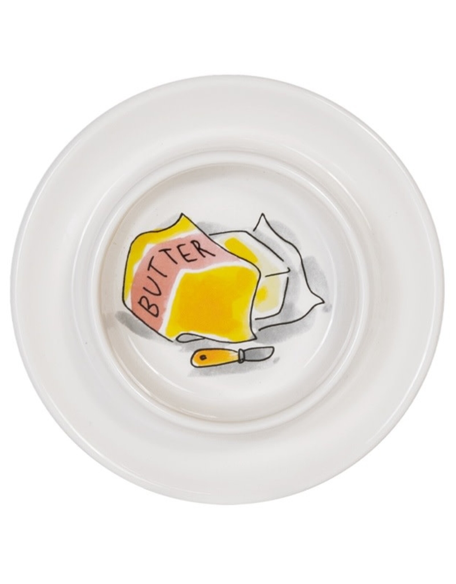 Blond Amsterdam Botervloot rond 12cm Spread the Love "Even Bijkletsen" - Blond Amsterdam