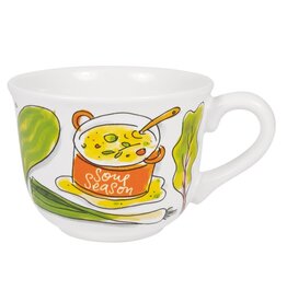 Blond Amsterdam Soepkom Green Soup "Even Bijkletsen" - Blond Amsterdam