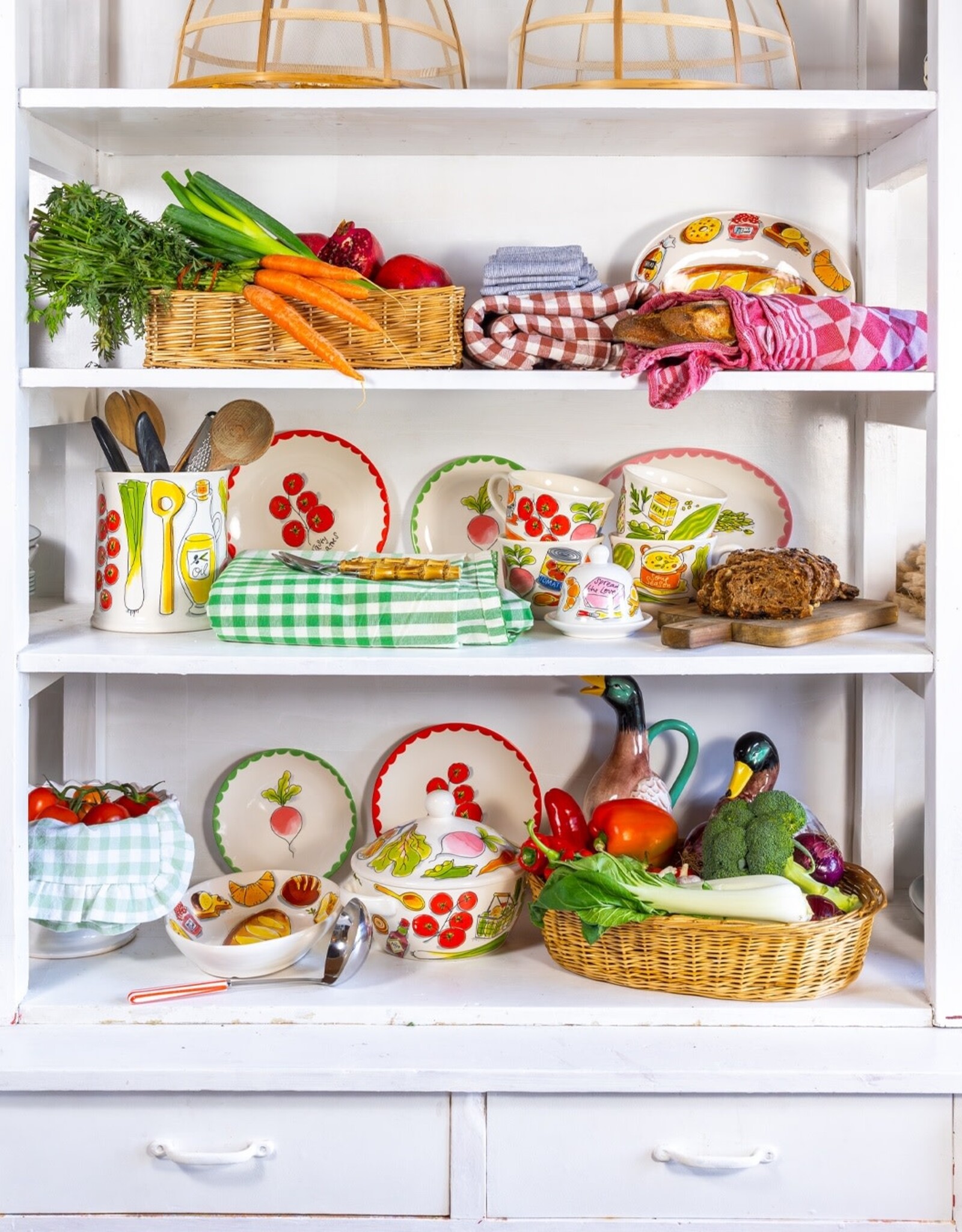 Blond Amsterdam Soepkom Green Soup "Even Bijkletsen" - Blond Amsterdam