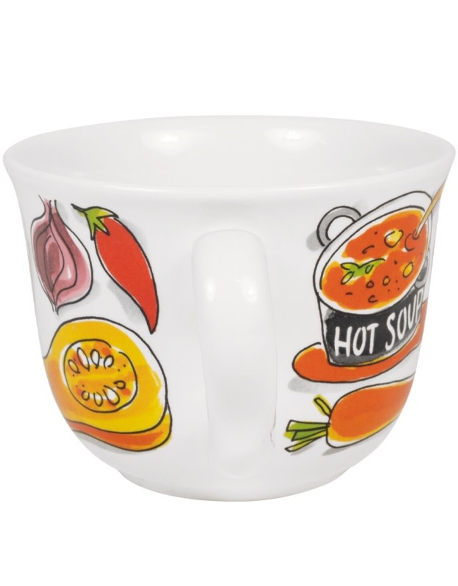 Blond Amsterdam Soepkom Red Soup "Even Bijkletsen" - Blond Amsterdam