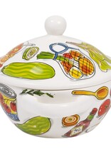 Blond Amsterdam Soepterrine 23cm Hot Soup "Even Bijkletsen" - Blond Amsterdam