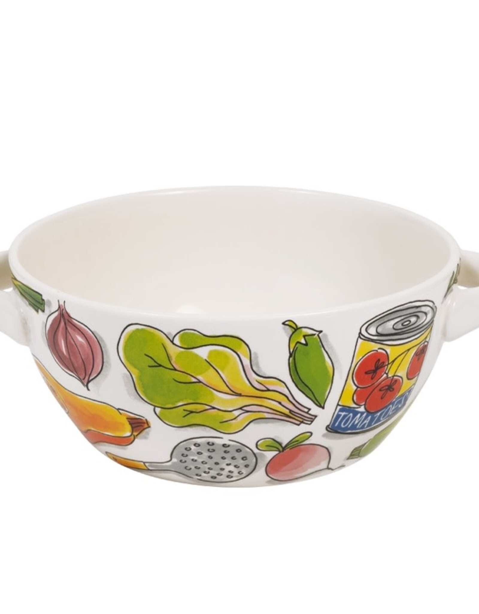 Blond Amsterdam Soepterrine 23cm Hot Soup "Even Bijkletsen" - Blond Amsterdam