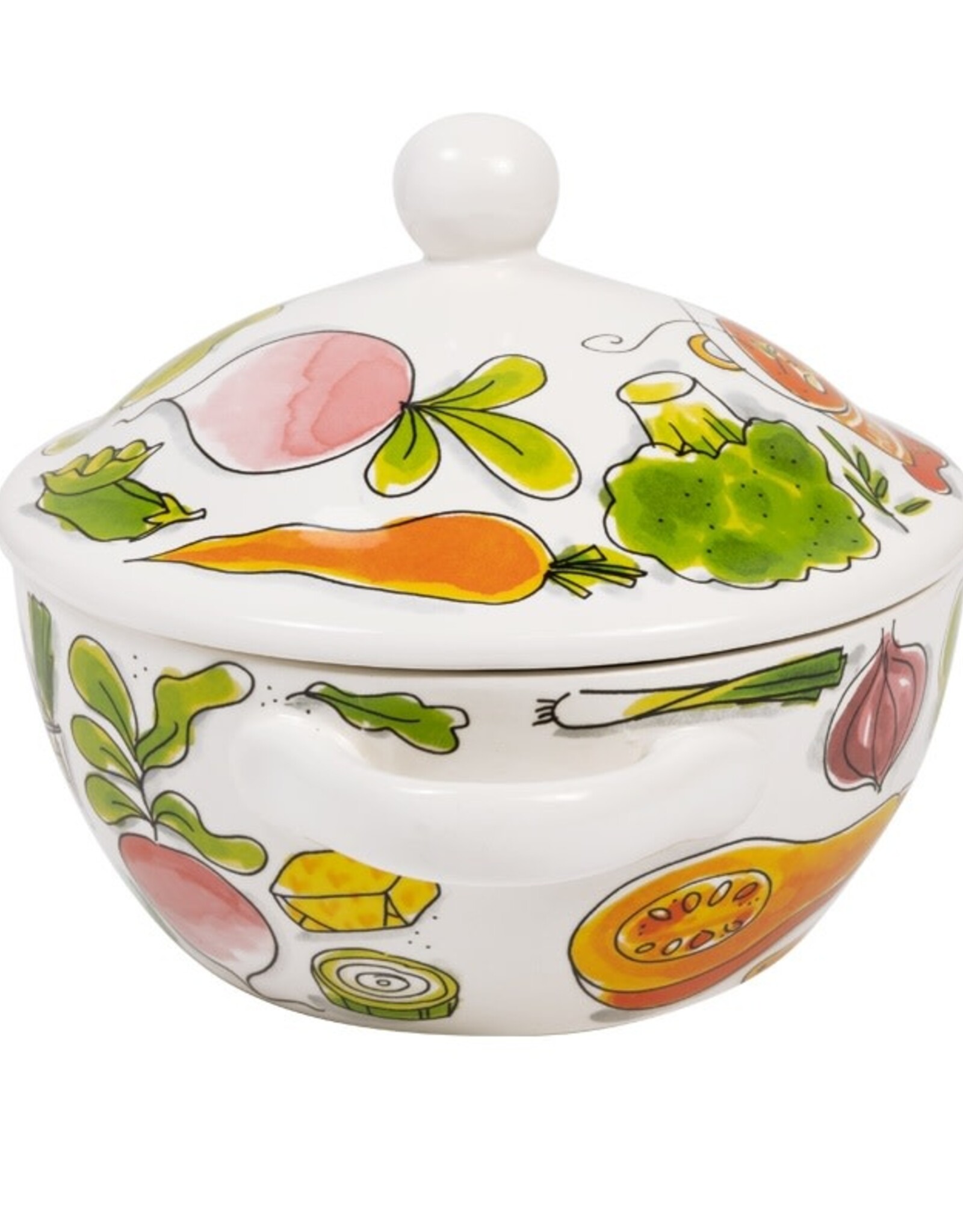 Blond Amsterdam Soepterrine 23cm Hot Soup "Even Bijkletsen" - Blond Amsterdam