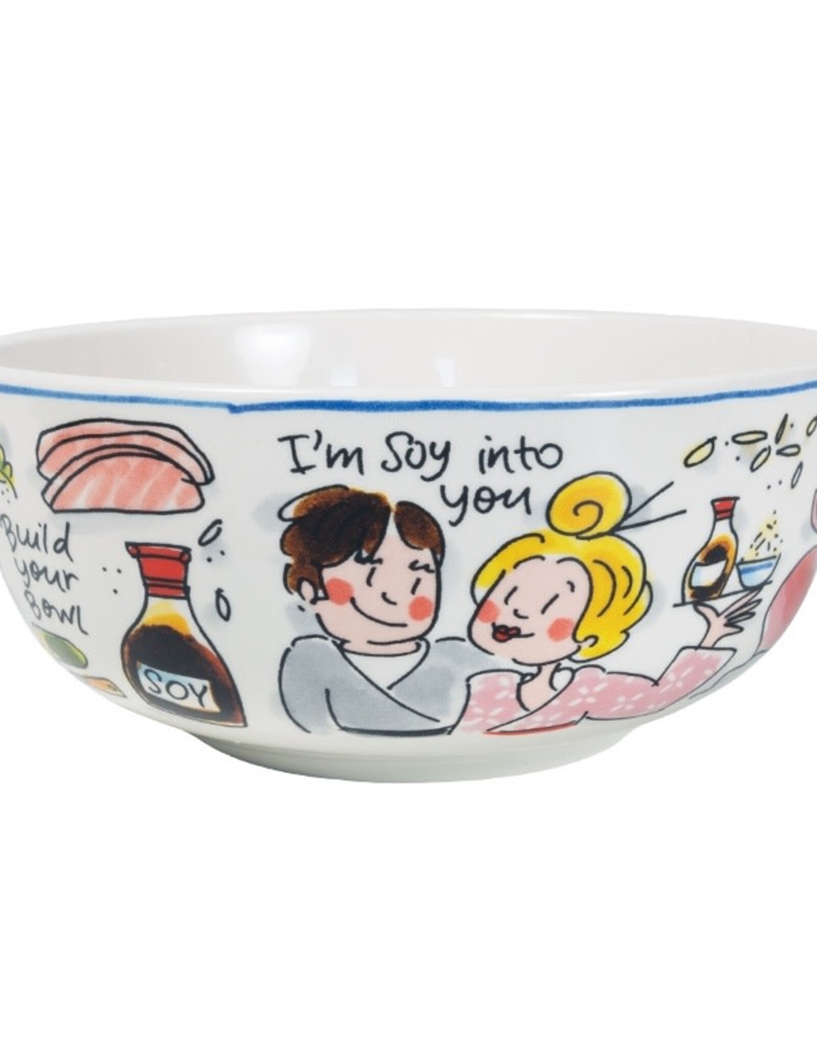 Blond Amsterdam Poke Bowl 15cm Have a rice day "Sushi" - Blond Amsterdam