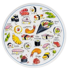 Blond Amsterdam Bord 31cm Maki Mania "Sushi" - Blond Amsterdam