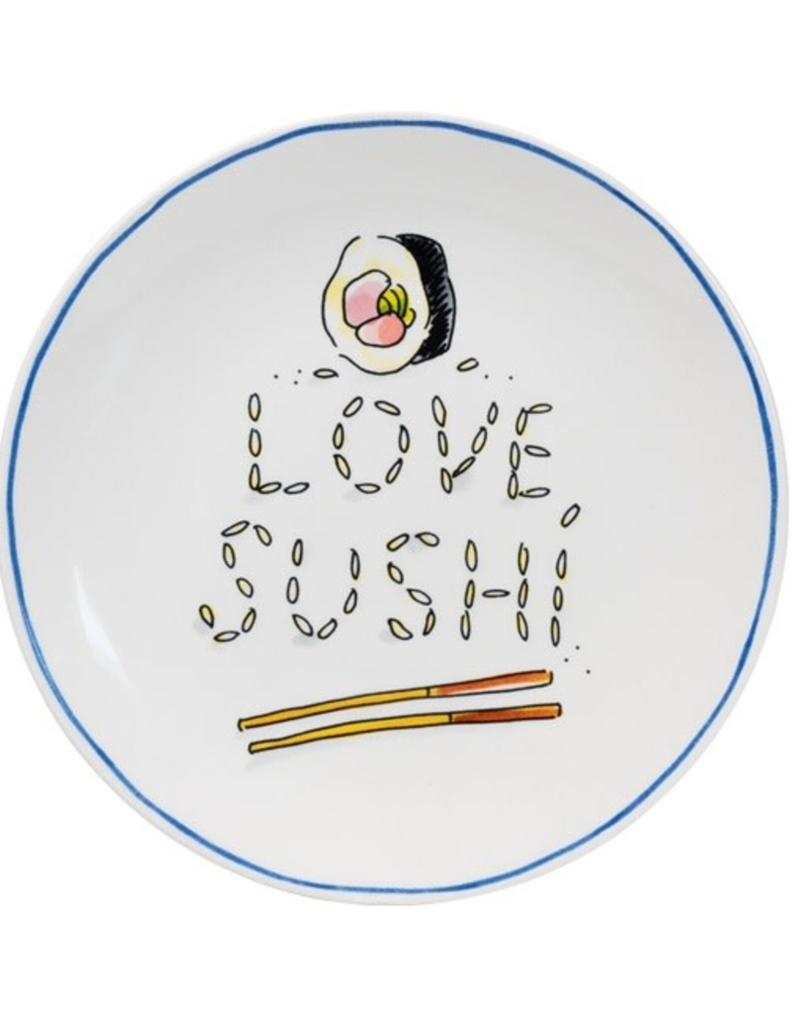 Blond Amsterdam Bord 18cm Love "Sushi" - Blond Amsterdam