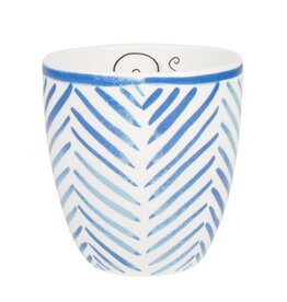 Blond Amsterdam Minimok zonder oor 0,2l Blue Stripes "Sushi" - Blond Amsterdam