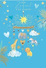 Een Zoon! Van Harte! - Wenskaart Clare Maddicott