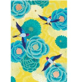 (Bluebirds) - Wenskaart Clare Maddicott